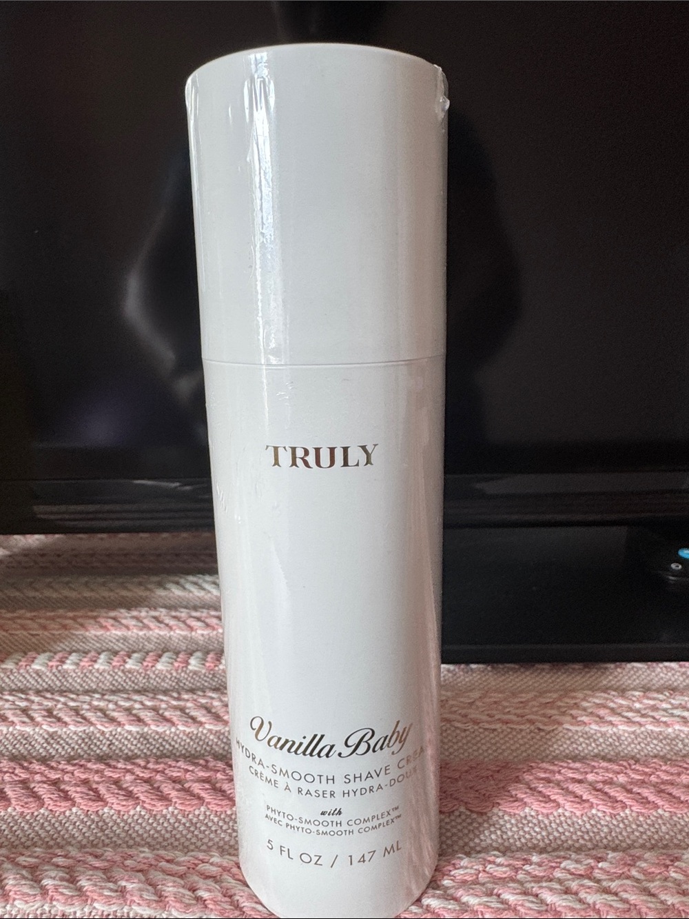 TRULY Vanilla Baby Shave Cream Full size 5 oz. Brand New in plastic